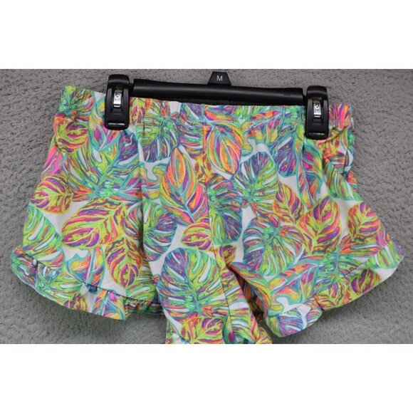 Mentally Exhausted Pajama Set-Shorts-Ruffle-Medium-Colorful - Picture 4 of 16